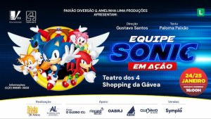 EQUIPE SONIC EM AÇÃO NO TEATRO DOS 4