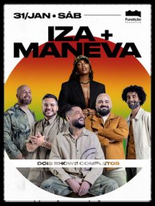 Maneva e IZA na Fundição Progresso