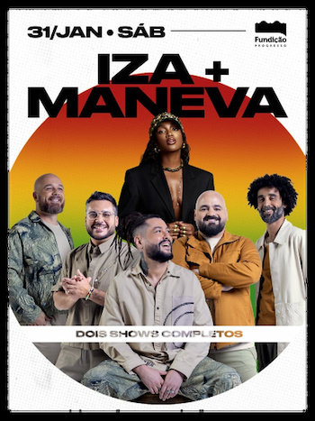 Maneva e IZA na Fundição Progresso