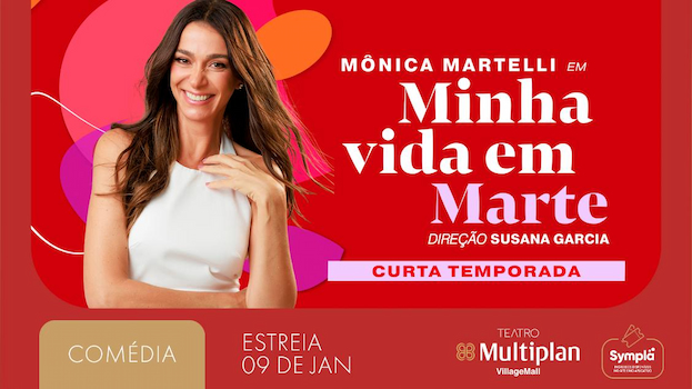 Monica Martelli no TEATRO MULTIPLAN