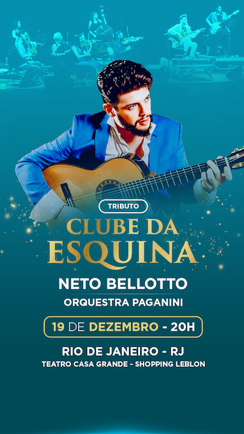 ORQUESTRA PAGANINI E BANDA NO TEATRO CASA GRANDE