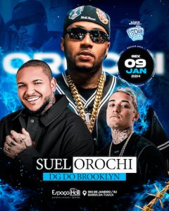 Orochi, Suel e DG do Brooklyn no ESPAÇO HALL