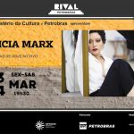 PATRICIA MARX VOLTA COM O SHOW “NOS DIAS DE HOJE – AO VIVO” NO TEATRO RIVAL PETROBRAS