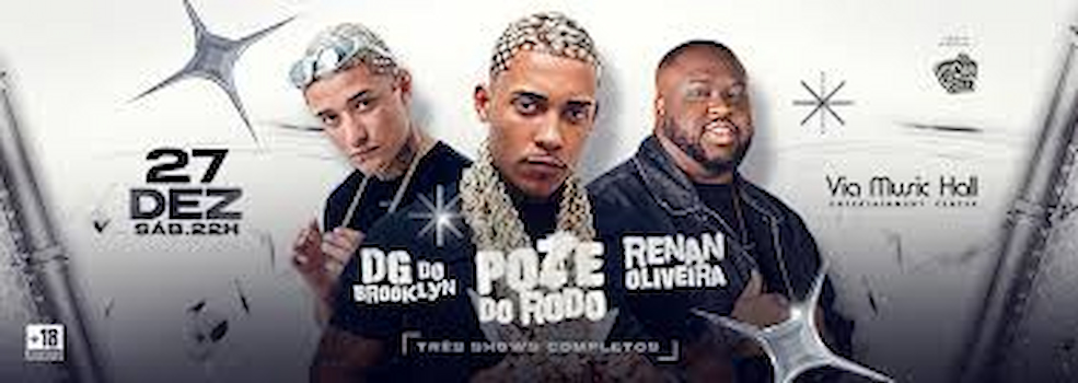 Poze do Rodo, Rennan Oliveira e DG do Brooklyn