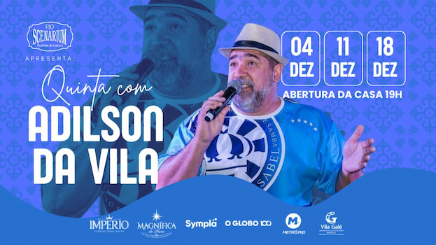 QUINTAS DE SAMBA COM ADILSON DA VILA