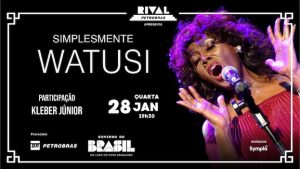 "SIMPLESMENTE WATUSI" NO TEATRO RIVAL PETROBRAS