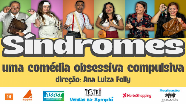 Síndromes: Uma Comédia Obsessiva Compulsiva no TEATRO MIGUEL FALABELLA