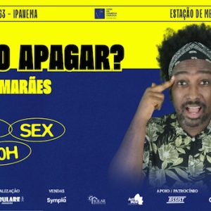 com Diego Guimarães NO TEATRO CANDIDO MENDES