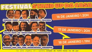 7° FESTIVAL DE STAND UP DA CASA NOTEATRO CÂNDIDO MENDES