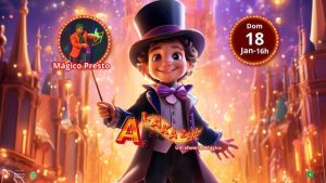 ALAKAZAM,UM SHOW DE MAGICA NO TEATRO CÂNDIDO MENDES