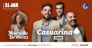 Casuarina no Beco do Rato 31 de janeiro