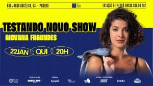 Giovana Fagundes no TEATRO CÂNDIDO MENDES