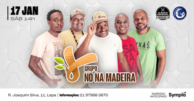 Grupo Nó na Madeira no BECO DO RATO