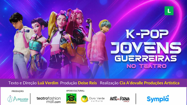 K-POP JOVENS GUERREIRAS NO TEATRO FASHION MALL - RJ