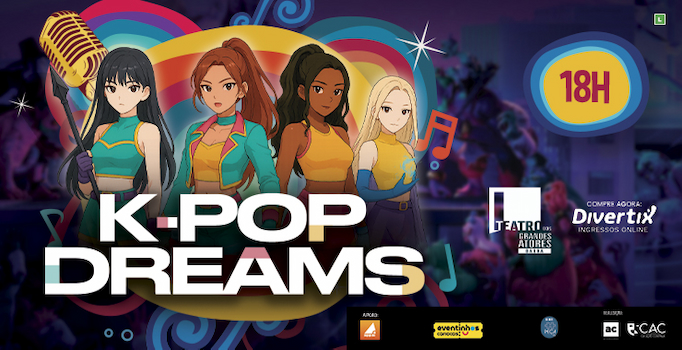 K-Pop Dreams TGA no Teatro dos Grandes Atores