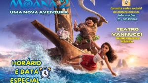 Moana 2 – Uma nova aventura! no TEATRO VANNUCCI