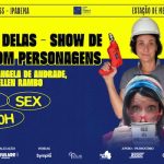 Noite de humor com personagens