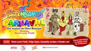 Os Saltimbancos de Carnaval no Teatro Brigitte Blair