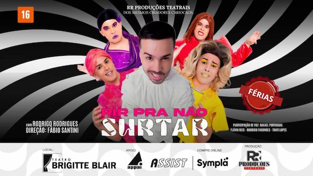 Rir para não surtar no Teatro Brigitte Blair