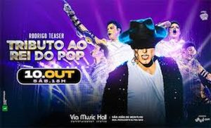 Rodrigo Teaser - Tributo ao Rei do POP na VIA MUSIC HALL