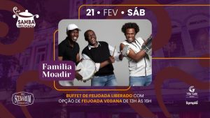 SAMBA & FEIJOADA COM FAMILIA MOADIR NO RIO SCENARIUM