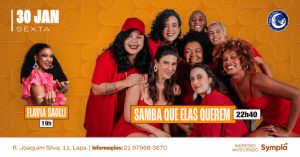 Samba que elas querem no BECO DO RATO
