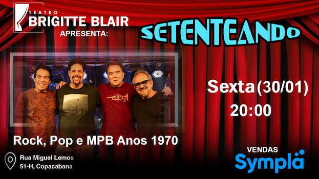 Setenteando no Teatro Brigitte Blair