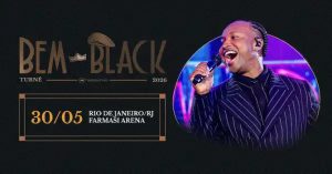 Thiaguinho Bem Black na FARMASI ARENA- RJ