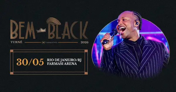 Thiaguinho Bem Black na FARMASI ARENA- RJ