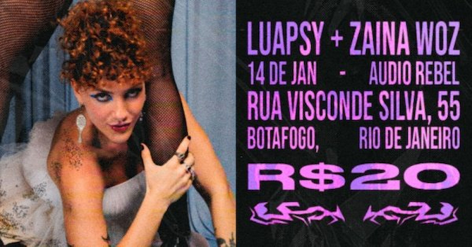 Zaina Woz e Luapsy na Audio Rebel