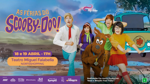 As Férias do Scooby - Doo no TEATRO MIGUEL FALABELLA