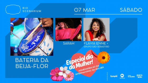 BATERIA DA BEIJA-FLOR NO RIO SCENARIUM
