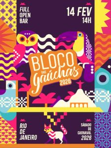 BLOCO DAS GAÚCHAS 2026