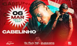 Cabelinho na VIA MUSIC HALL