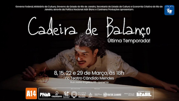 Cadeira de Balanço no TEATRO CÂNDIDO MENDES