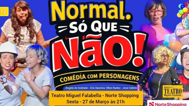 Comédia de Personagens no TEATRO MIGUEL FALABELLA