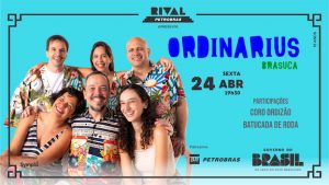 Coro Ordizão e Batucada de Roda NO TEATRO RIVAL PETROBRAS