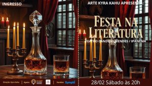 Festa na Literatura no TEATRO CÂNDIDO MENDES