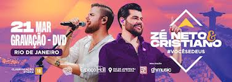 Gravação do DVD Zé Neto e Cristiano - Vocês e Deus no ESPAÇO HALL - RJ