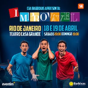 IMPROVÁVEL NO TEATRO CASA GRANDE