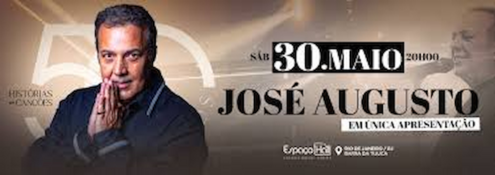 José Augusto no ESPAÇO HALL - RJ