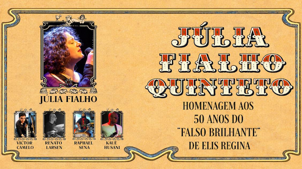 Júlia Fialho no Teatro Brigitte Blair