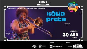 KÁTIA PRETA NO SHOW “SOU EU” NO TEATRO RIVAL PETROBRAS