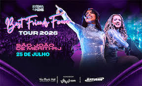 Kysha e Mine na VIA MUSIC HALL