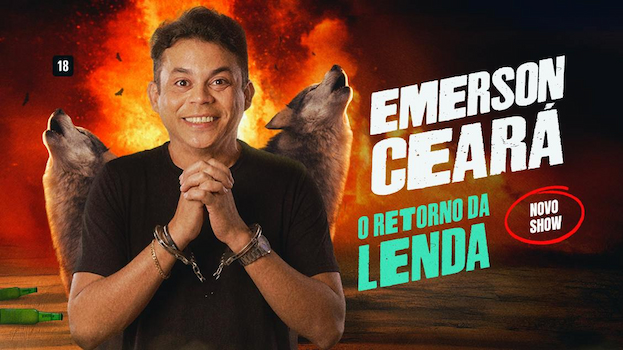 MERSON CEARÁ - O RETORNO DA LENDA NO TEATRO FASHION MALL - RJ