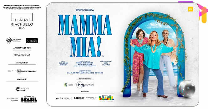 Mamma Mia! no Teatro Riachuelo - RJ