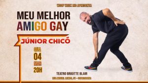 Meu Melhor Amigo Gay” no Teatro Brigitte Blair
