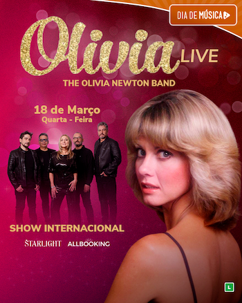 OLIVIA LIVE with The Olivia Newton Band no TEATRO CLARO RIO