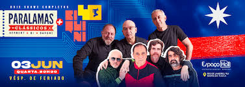 Paralamas do Sucesso e Biquini Cavadão no ESPAÇO HALL - RJ