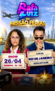 RAFA E LUIZ NO TEATRO QUALISTAGE